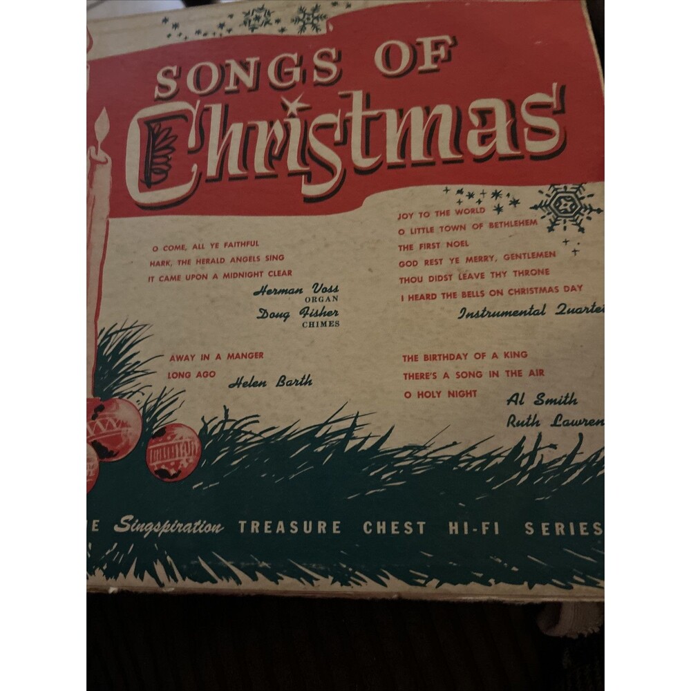 1960’s Songs Of Christmas Album LP 134